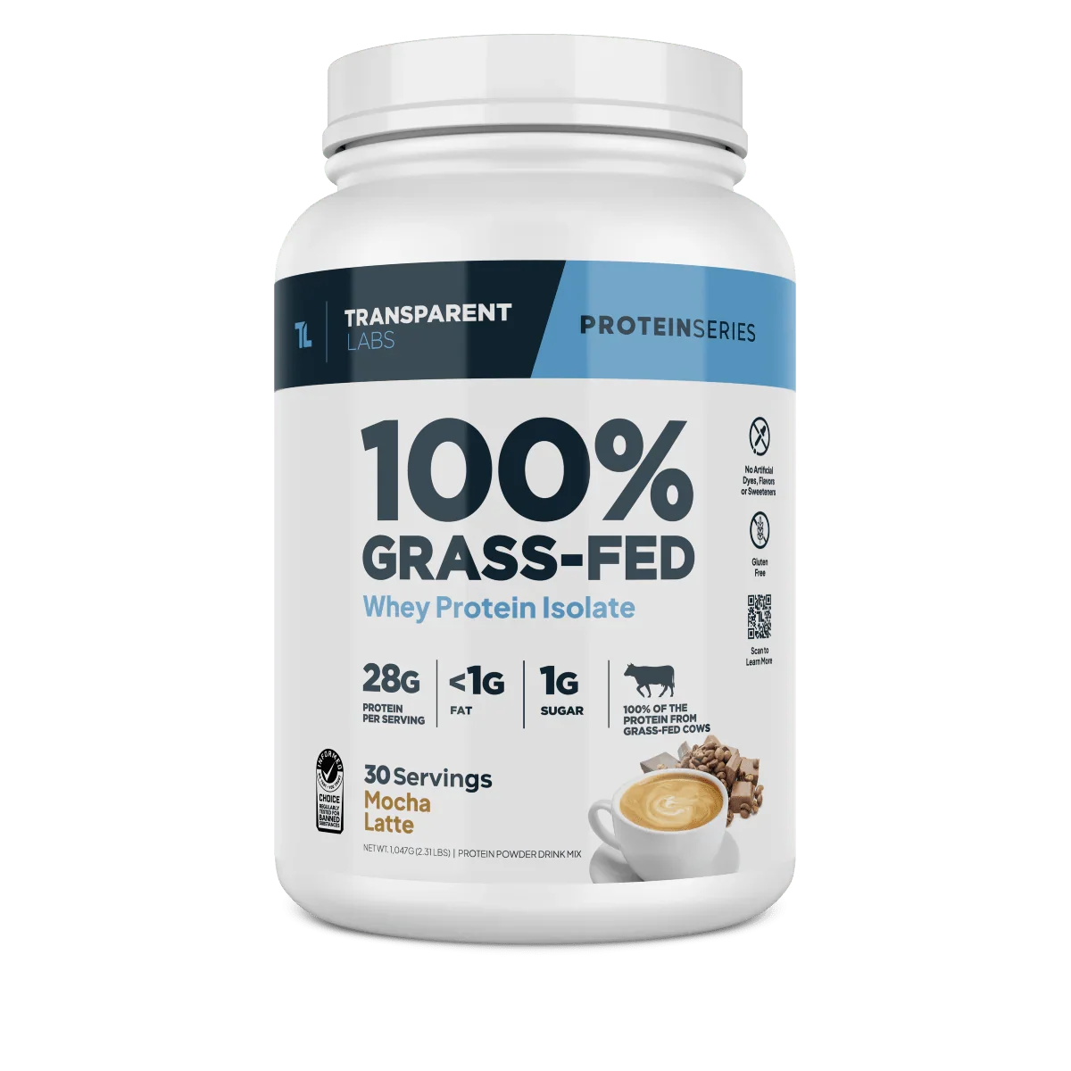 Transparent Labs 100% Grass Fed Whey Isolate (30 Ser)
