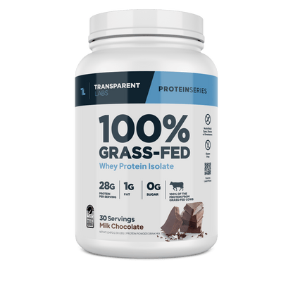 Transparent Labs 100% Grass Fed Whey Isolate (30 Ser)