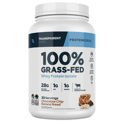 Transparent Labs 100% Grass Fed Whey Isolate (30 Ser)