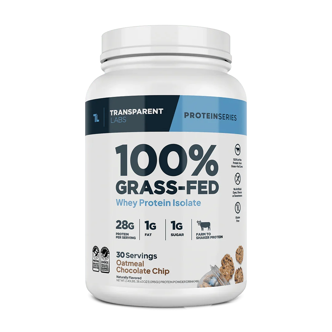 Transparent Labs 100% Grass Fed Whey Isolate (30 Ser)