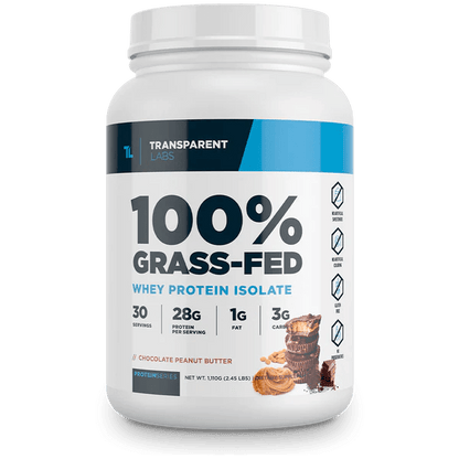Transparent Labs 100% Grass Fed Whey Isolate (30 Ser)
