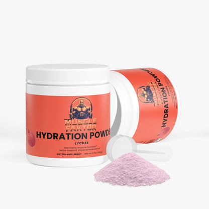 Muscle Faktor Lychee Electrolyte Hydration Powder — Sugar-Free