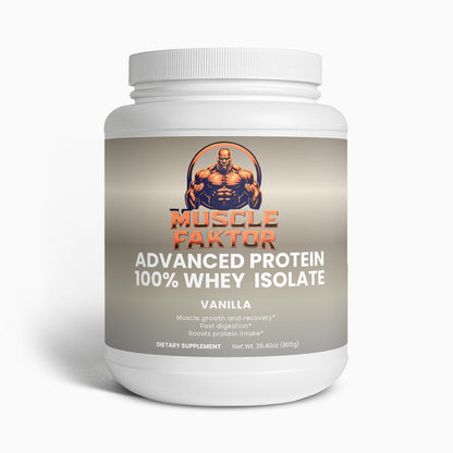 Advanced 100% Whey Protein Isolate (Vanilla)