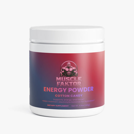 Peak X Energy Powder – Cotton Candy (Sugar-Free)