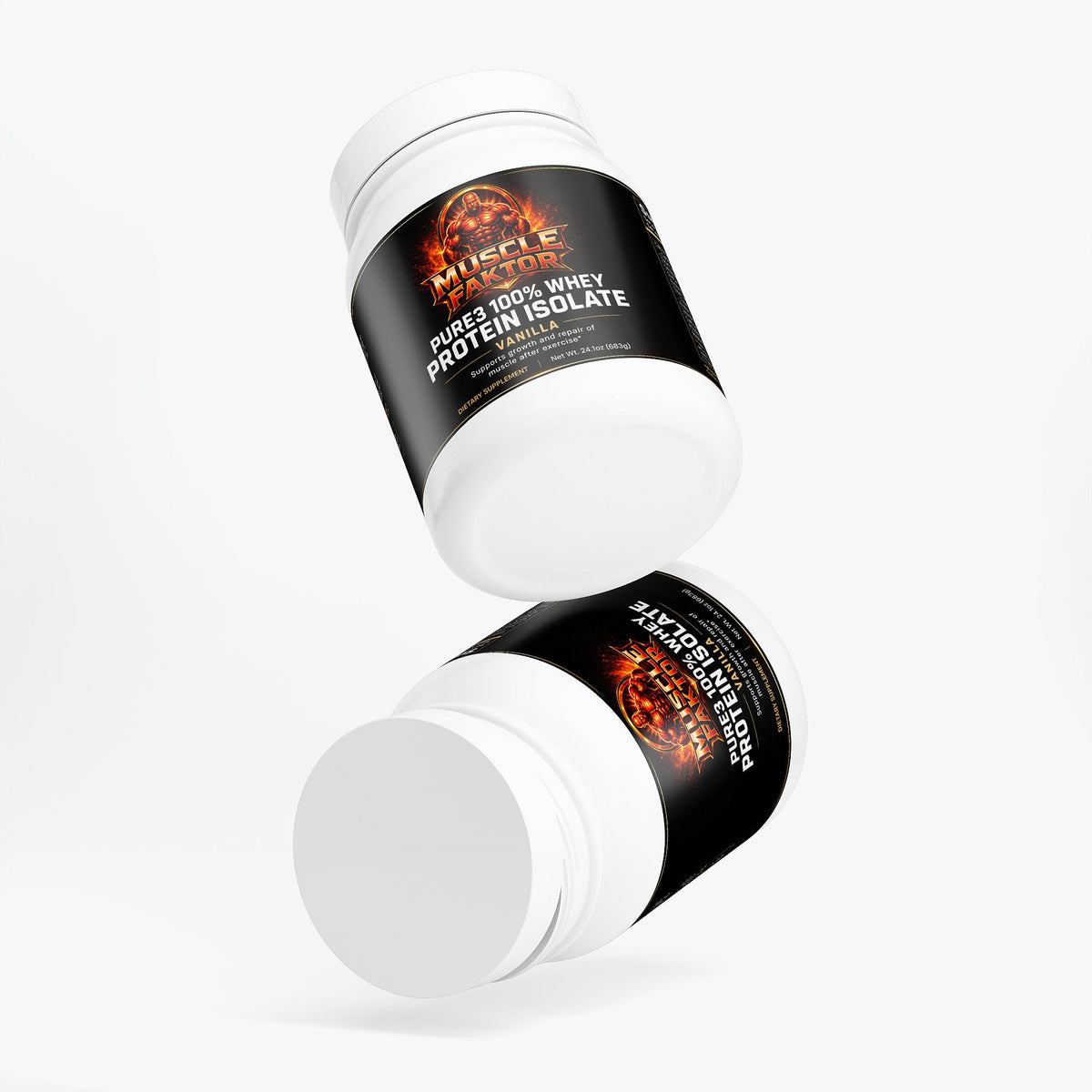 Pure3 100% Whey Protein Isolate (Vanilla)