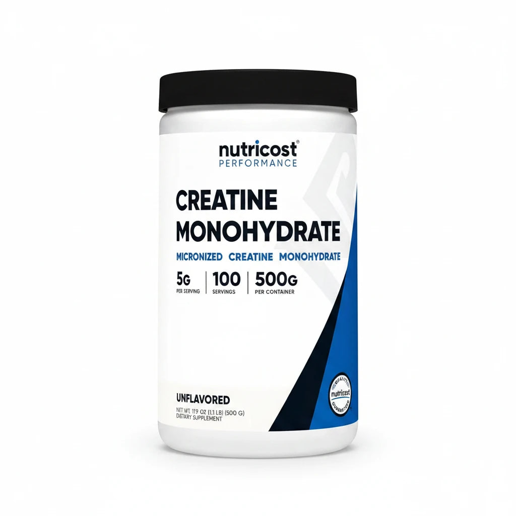 Nutricost Creatine Monohydrate Powder | 100 Servings, 5g per Scoop