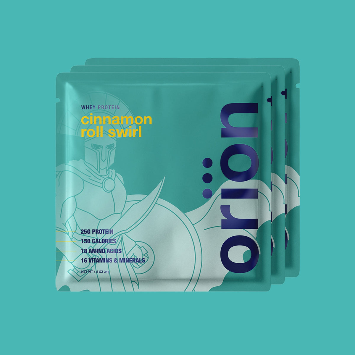 Orion Protein Starter Bundle — 9 Full-Flavor Packs + Free Shaker Bottle
