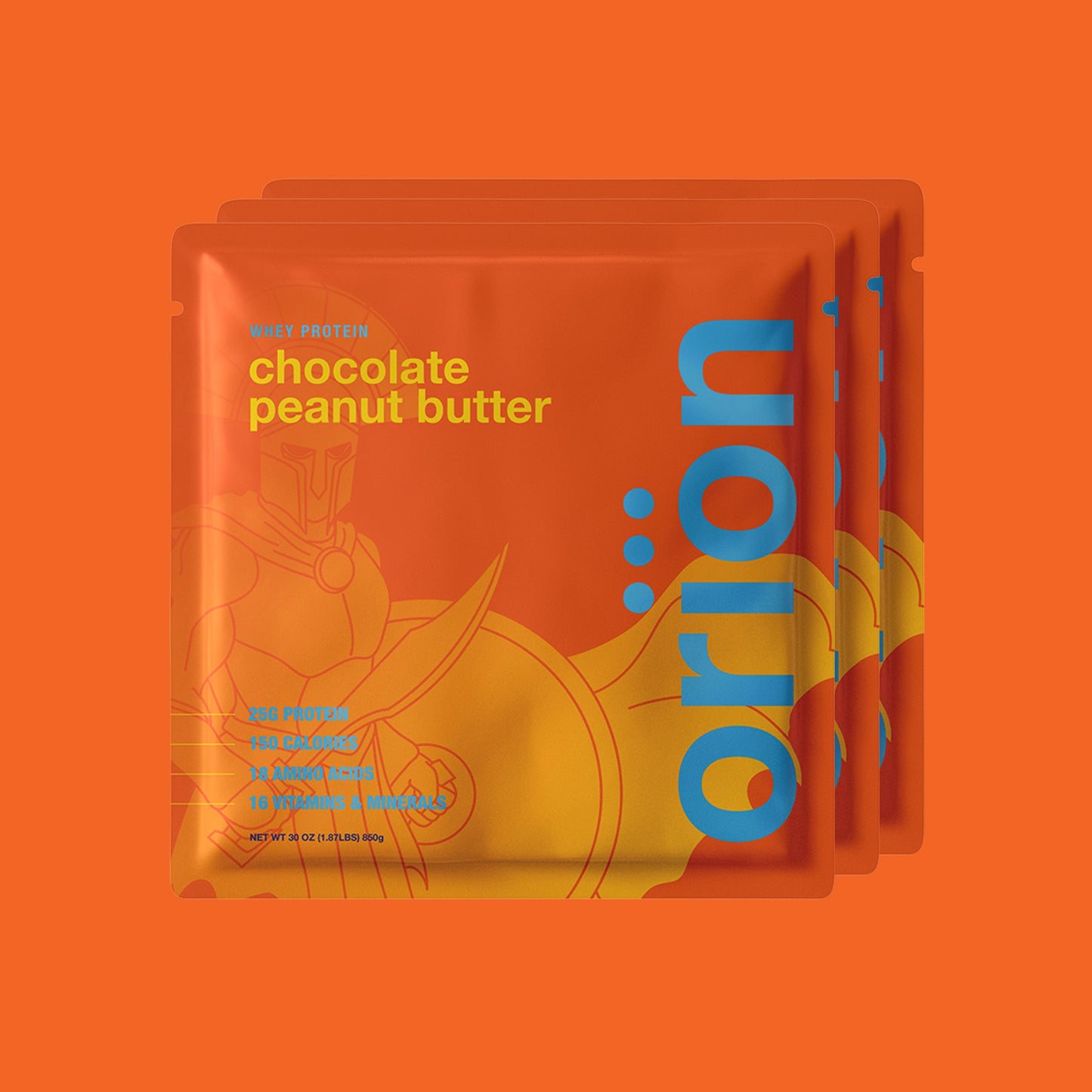 Orion Protein Starter Bundle — 9 Full-Flavor Packs + Free Shaker Bottle