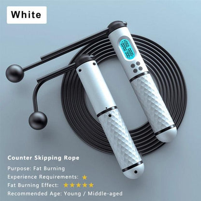 Smart Jump Rope with Digital Counter | Weighted & Cordless