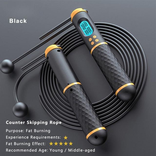 Smart Jump Rope with Digital Counter | Weighted & Cordless