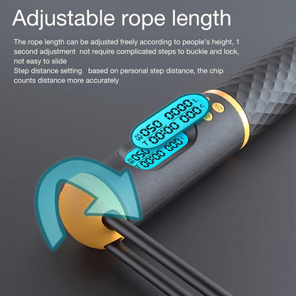 Smart Jump Rope with Digital Counter | Weighted & Cordless