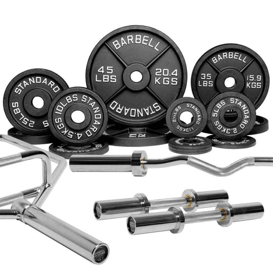 Specialty Bar & Weight Plate Set Bundle Builder