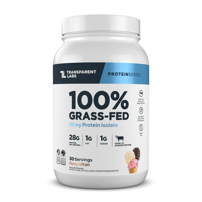 Transparent Labs 100% Grass Fed Whey Isolate (30 Ser)
