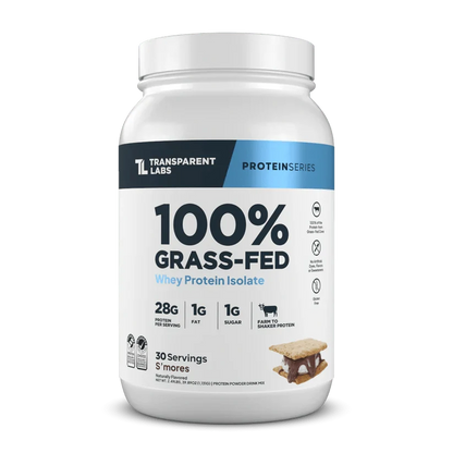 Transparent Labs 100% Grass Fed Whey Isolate (30 Ser)
