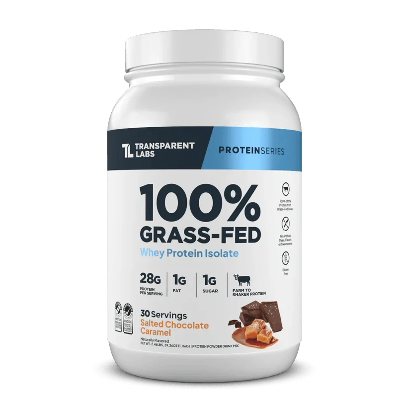 Transparent Labs 100% Grass Fed Whey Isolate (30 Ser)