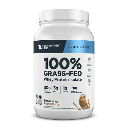 Transparent Labs 100% Grass Fed Whey Isolate (30 Ser)